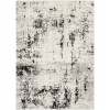 Livabliss Pisa PSS2303 Medium Gray Black Area Rug 5 ft. X 7 ft. Rectangle