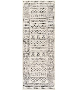 Livabliss Pisa PSS2313 Charcoal Black Area Rug 2 ft. 7 in. X 7 ft. 3 in. Runner