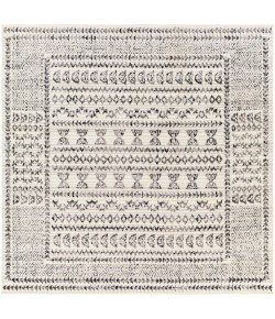 Livabliss Pisa PSS2313 Medium Gray Black Area Rug 7 ft. 10 in. Square