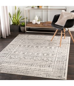 Livabliss Pisa PSS2313 Medium Gray Black Area Rug 5 ft. X 7 ft. Rectangle