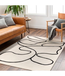 Livabliss Pisa PSS2354 Light Grey Black Area Rug 7 ft. 10 in. X 10 ft. Rectangle
