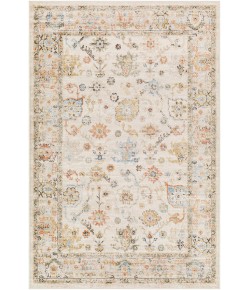 Livabliss Pertek PTK2300 Taupe Deep Teal Area Rug 6 ft. 7 in. X 9 ft. Rectangle