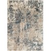 Livabliss Pune PUN2301 Taupe Charcoal Area Rug 6 ft. 7 in. X 9 ft. 6 in. Rectangle