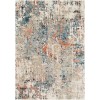 Livabliss Pune PUN2302 Teal Aqua Area Rug 6 ft. 7 in. X 9 ft. 6 in. Rectangle