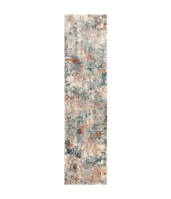 Surya Pune PUN2302 Teal Aqua Area Rug 2 ft. 7 in. X 10 ft. 2 in. Runner