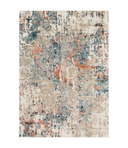 Livabliss Pune PUN2302 Teal Aqua Area Rug 7 ft. 10 in. X 10 ft. 2 in. Rectangle