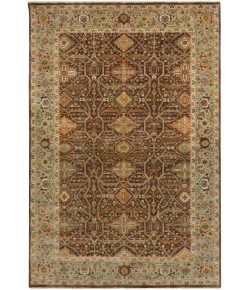 Surya Pazyryk PZY1000 Dark Brown Sea Foam Area Rug 6 ft. X 9 ft. Rectangle