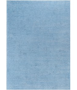 Livabliss Quebec QBC2304 Pale Blue Light Blue Area Rug 2 ft. 7 in. X 10 ft. Runner