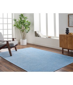 Livabliss Quebec QBC2304 Pale Blue Light Blue Area Rug 5 ft. 3 in. X 7 ft. Rectangle