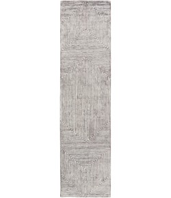 Livabliss Quartz QTZ5000 Light Gray Charcoal Area Rug 8 ft. Square