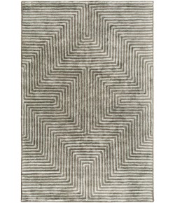 Surya Quartz QTZ5000 Light Gray Charcoal Area Rug 4 ft. X 6 ft. Rectangle