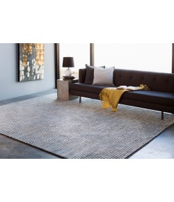 Surya Quartz QTZ5000 Light Gray Charcoal Area Rug 2 ft. 6 in. X 10 ft. Runner