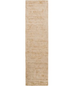 Livabliss Quartz QTZ5031 Tan Beige Area Rug 2 ft. 6 in. X 10 ft. Runner
