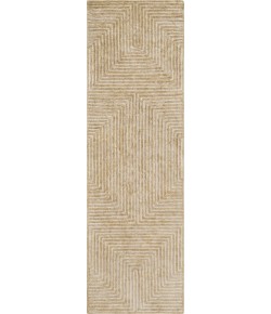 Surya Quartz QTZ5031 Tan Beige Area Rug 2 ft. 6 in. X 8 ft. Runner