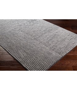 Surya Quartz QTZ5038 Black Medium Gray Area Rug 8 ft. X 10 ft. Rectangle