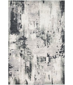 Livabliss Quatro QUA2307 Charcoal Silver Gray Area Rug 2 ft. X 2 ft. 11 in. Rectangle