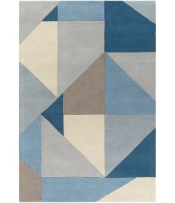 Livabliss Queens QUN2309 Denim Gray Area Rug 3 ft. X 5 ft. Rectangle