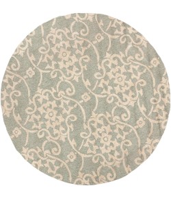 Surya Rain RAI1103 Sea Foam Emerald Area Rug 8 ft. Round