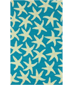 Surya Rain RAI1137 Bright Blue Sea Foam Area Rug 9 ft. X 12 ft. Rectangle