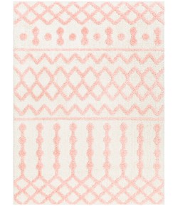 Livabliss Rodos RDO2344 Pink Light Grey Area Rug 5 ft. 3 in. X 7 ft. Rectangle