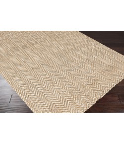 Surya Reeds REED804 Tan Cream Area Rug 3 ft. 3 in. X 5 ft. 3 in. Rectangle
