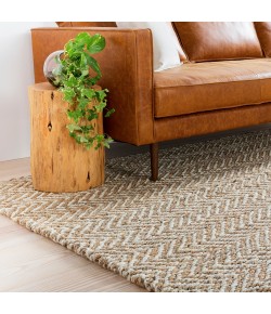 Surya Reeds REED804 Tan Cream Area Rug 3 ft. 3 in. X 5 ft. 3 in. Rectangle