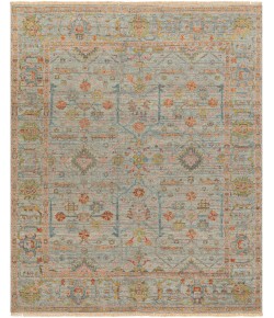 Surya Reign REG2323 Pale Blue Dusty Pink Area Rug 6 ft. X 9 ft. Rectangle