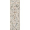 Livabliss Reina REN2301 Denim Light Gray Area Rug 2 ft. 7 in. X 7 ft. 3 in. Runner