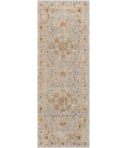 Livabliss Reina REN2304 Light Gray Cream Area Rug 2 ft. 7 in. X 7 ft. 3 in. Runner