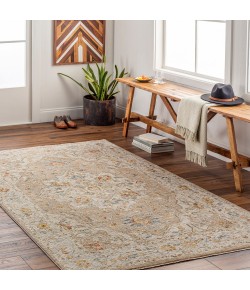 Livabliss Reina REN2305 Tan Light Gray Area Rug 2 ft. 7 in. X 4 ft. Rectangle
