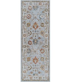 Livabliss Reina REN2306 Light Gray Cream Area Rug 2 ft. 7 in. X 7 ft. 3 in. Runner
