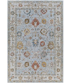 Livabliss Reina REN2306 Light Gray Cream Area Rug 6 ft. 7 in. X 9 ft. 6 in. Rectangle
