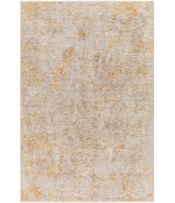 Livabliss Reina REN2310 Light Gray Light Brown Area Rug 6 ft. 7 in. Round