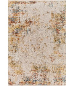 Livabliss Reina REN2311 Light Gray Cream Area Rug 6 ft. 7 in. Round