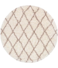 Surya Rhapsody RHA1007 Cream Taupe Area Rug 7 ft. 10 in. Round