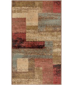 Livabliss Riley RLY5004 Dark Red Dark Brown Area Rug 9 ft. X 13 ft. Rectangle