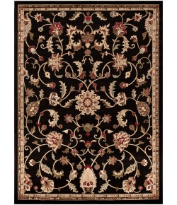 Livabliss Riley RLY5025 Black Tan Area Rug 7 ft. 10 in. X 10 ft. 10 in. Rectangle