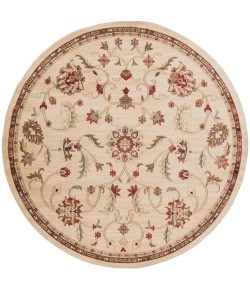 Livabliss Riley RLY5026 Khaki Tan Area Rug 7 ft. 10 in. Round