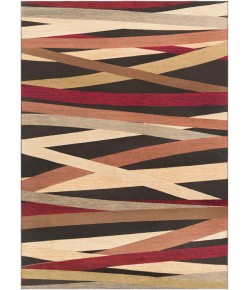 Livabliss Riley RLY5057 Burgundy Dark Brown Area Rug 7 ft. 10 in. X 10 ft. 10 in. Rectangle