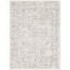 Livabliss Roma ROM2300 White Medium Gray Area Rug 9 ft. X 12 ft. 3 in. Rectangle