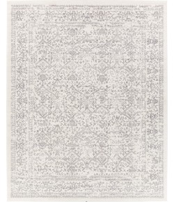 Livabliss Roma ROM2300 White Medium Gray Area Rug 7 ft. 10 in. X 10 ft. Rectangle
