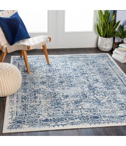 Livabliss Roma ROM2309 Dark Blue Denim Area Rug 9 ft. X 12 ft. 3 in. Rectangle
