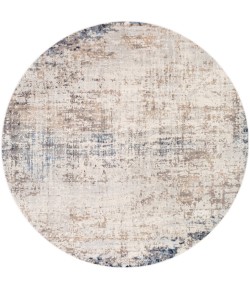 Livabliss Roma ROM2315 Light Gray Ivory Area Rug 7 ft. 10 in. Round