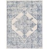 Livabliss Roma ROM2323 White Light Gray Area Rug 9 ft. X 12 ft. 3 in. Rectangle