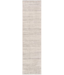 Livabliss Roma ROM2329 White Light Gray Area Rug 2 ft. 7 in. X 10 ft. Runner