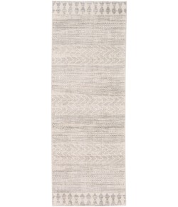 Livabliss Roma ROM2329 White Light Gray Area Rug 2 ft. 7 in. X 7 ft. 3 in. Runner