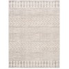 Livabliss Roma ROM2329 White Light Gray Area Rug 6 ft. 7 in. X 9 ft. Rectangle