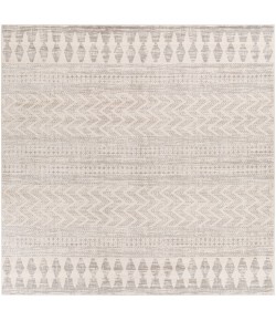 Livabliss Roma ROM2329 White Light Gray Area Rug 7 ft. 10 in. Square