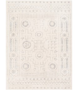 Livabliss Roma ROM2332 White Medium Gray Area Rug 5 ft. 3 in. X 7 ft. 1 in. Rectangle