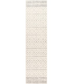 Livabliss Roma ROM2338 White Charcoal Area Rug 2 ft. 7 in. X 10 ft. Runner